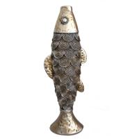 Ваза рыбка (серебро+бронза) 718516/I172