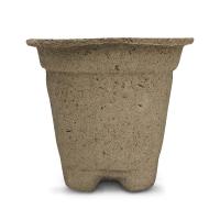 Торфяные горшки 80*80мм круглые с улучшенным дном ГазонCity 1шт