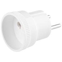 Переходник электрический большой «Веллконт» 6А б/з ПУ-10/16-001 белый /50шт/104934