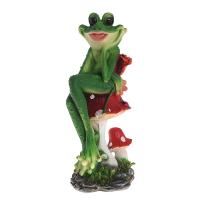 Лягушка на поганке H-39см123495/F338