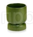 Кашпо Barcelona d13, h15см зеленый матовый 074679