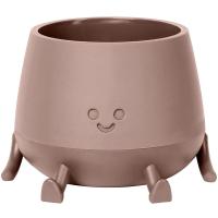 Кашпо Мистер Грин 0,6л пралине с прик. под. КШ-1845 /18шт/ПП