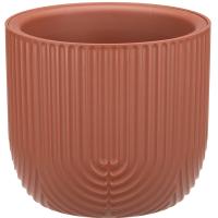 Кашпо РАМОНА D180 1,9л терракот с вставкой М3261 /15шт/М-пласт
