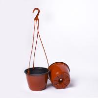 Подвесное кашпо №19М 2,5л с переливом терракот 