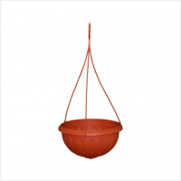 Кашпо подвесное Джулия 3,5л терракот М1608