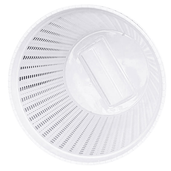 Корзина д/мусора Santa 10л белый 05110 /10шт/Милих