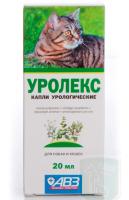 Урологический препарат Уролекс БИО для кошек и собак 20 мл