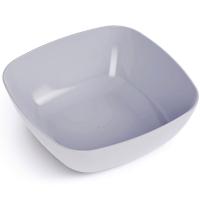 Тарелка Квадро глубокая серый М8042 /25шт/ Альтерн