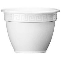 Цветочный горшок Антик 4,9л белый с поддоном 5PL0229