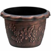 Кашпо Вдохновение 34,5*23,5см бронза