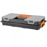 Органайзер д/мелочей 430х193х163 Expert-16 с лотком серо-свинцовый BR3960 /8шт/ПР