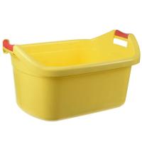 Таз 48л овальный желтый /Рад