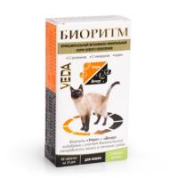 Витаминно-минеральный комплекс для кошек со вкусом кролика Биоритм 48таб*0,5г