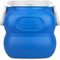 Бочка 20л Гусеница с крышкой /Дон