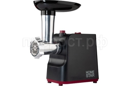Мясорубка HomeStar HS-2033 реверс черный 105672 /6шт/